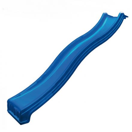 Toboggan avec raccordement à l'eau - longueur 3 m - couleur : bleu,  
