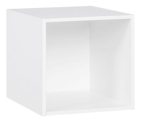 Coffre de rangement grande Minnea, couleur : blanc - Dimensions : 32 x 32 x 41 cm (H x L x P)