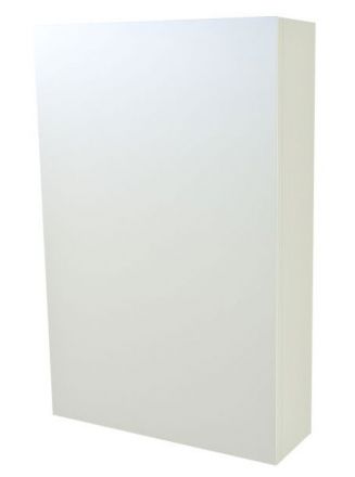 Salle de bain - Armoire de toilette Nadiad 01, couleur : blanc brillant - 70 x 46 x 14 cm (H x L x P)