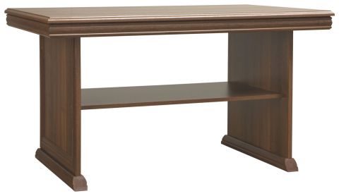 Table basse Sentis 21, couleur : brun foncé - 53 x 125 x 65 cm (h x l x p)