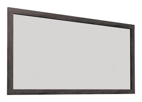 Miroir Selun 16, couleur : gris - 85 x 123 x 7 cm (H x L x P)
