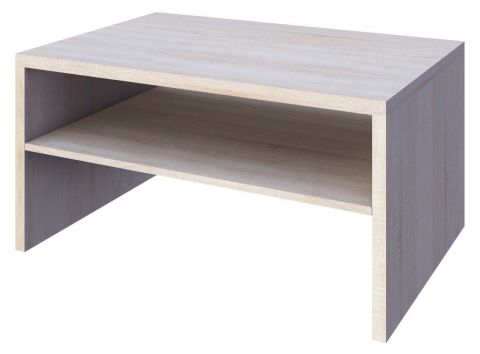 Table basse Kerowagi 18, couleur : chêne Sonoma - Dimensions : 120 x 60 x 58 cm (L x P x H)