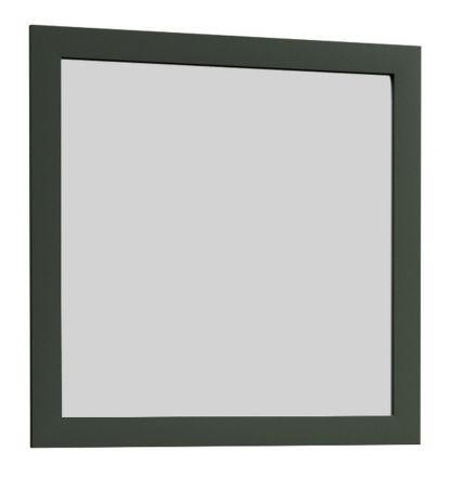 Miroir Segnas 04, couleur : vert - 82 x 82 x 2 cm (h x l x p)