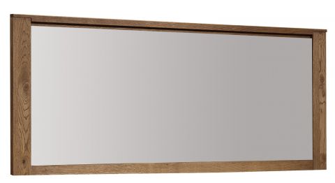 Miroir "Alimos" chêne sauvage naturel 59, massif partiel - 70 x 164 x 4,5 cm (H x L x P)