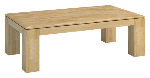Table basse "Lipik" 27, chêne massif - Dimensions : 48 x 120 x 70 cm (H x L x P)