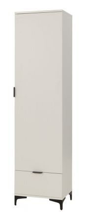 Armoire à portes battantes / Armoire "Kandalica" 06, Couleur : Blanc - Dimensions : 195 x 50 x 40 cm (h x l x p)