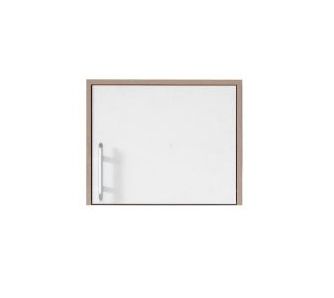 Étagère de meuble Hannut 05, couleur : blanc / chêne - Dimensions : 40 x 50 x 56 cm (H x L x P)