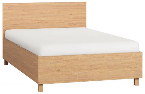 Lit simple / lit d'appoint Averias 21 avec sommier à lattes, couleur : chêne - couchette : 120 x 200 cm (l x L)