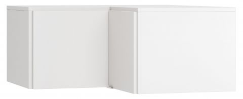 Pièce jointe pour l'armoire d'angle Invernada, couleur : blanc - Dimensions : 45 x 102 x 104 cm (H x L x P)