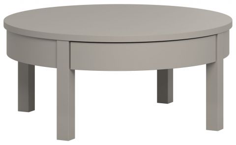 Table basse, couleur : gris - Dimensions : 80 x 80 x 36 cm (L x P x H)