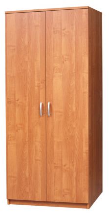 Armoire à portes battantes / penderie Sepatan 03, couleur : aulne - Dimensions : 180 x 80 x 50 cm (H x L x P)