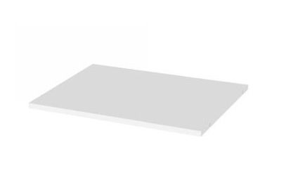 Etagère pour armoire Falefa 01, 17 et 18, couleur : blanc - Dimensions : 118 x 50 cm (L x P)