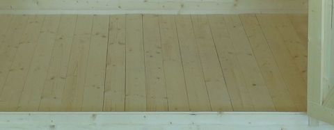 Plancher adapté à l'armoire de jardin / Cabane à outils 1,23 x 2,23 mètres