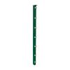 Poteau de clôture Mod. S, Finition: revêtement vert, Pour hauteur de clôture: 63 cm, Longeur: 110 cm, Points de fixation: 4