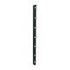 Poteau de clôture Mod. S, Finition: revêtement anthracite, Pour hauteur de clôture: 223 cm, Longeur: 280 cm, Points de fixation: 12