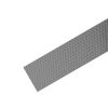 Bande brise-vue Sabrina pour clôtures à double fil- & clôtures décoratives, Couleur: Gris clair- Structure en rotin, Construction: 1360g/m²