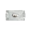 Raccord pour treillis métallique, forme plate, Finition : galvanisé