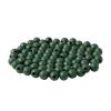 Boules décoratives en plastique, Couleur: vert
