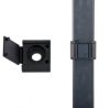Capuchons en plastique, Couleur: anthracite