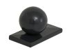 Capuchon en aluminium avec bille pour Mod. P & A, Couleur: anthracite
