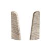 Embouts pour plinthes - Modèle: LILLE Aspect chêne, Dimensions: 60 x 17 mm, Pièces: 2