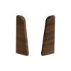 Embouts pour plinthes - Modèle: PARIS Aspect chêne, Dimensions: 60 x 17 mm, Pièces: 2