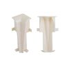 Angles intérieurs pour plinthes - Modèle: LYON Aspect chêne, Dimensions: 60 x 17 mm, Pièces: 2