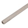 Profiléé angulaire rond 2400 x 28 x 15 mm - Modèle: BRAHMS Aspect noyer
