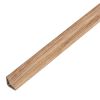 Profiléé angulaire concave 2400 x 28 x 15 mm - Modèle: STRAUSS Aspect chêne