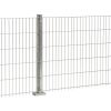 Clôture grillagée - Double fil David 6/5/6 mm, Finition: galvanisée, Hauteur: 203 cm, Longueur: 251 cm