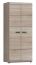 Armoire / armoire à portes battantes Gabes 19, couleur : chêne Sonoma - 194 x 80 x 54 cm (h x l x p)