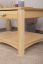 Table basse en bois de pin massif naturel Turakos 116 - Dimensions 60 x 51 x 60 cm (L x H x P)