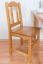 Chaise en pin massif, couleur aulne Junco 247 - Dimensions : 93 x 44 x 43 cm (H x L x P)