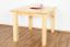 Table de salle à manger en bois de pin massif naturel Turakos 103 (rectangulaire) - 90 x 90 cm (L x P)