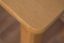 Table en pin massif, couleur aulne Junco 226C (carré) - 100 x 50 cm (L x l)