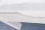 Lit d'enfant / lit de jeunesse "Easy Premium Line" K1/1n, hêtre massif laqué blanc - Dimensions : 90 x 190 cm