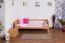 Lit de jeune / lit d'enfant Easy Premium Line K1/s Plein, 90 x 190 cm hêtre massif nature