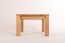 Table basse en bois de chêne massif naturel Pirol 120 - Dimensions 50 x 75 x 75 cm (H x L x P)