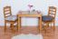 Chaise en pin massif, couleur aulne Junco 245 - Dimensions : 100 x 44,50 x 43,50 cm (H x L x P)