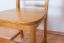 Chaise en pin massif, couleur aulne Junco 245 - Dimensions : 100 x 44,50 x 43,50 cm (H x L x P)