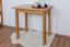 Table en pin massif, couleur aulne Junco 226A (carré) - 50 x 80 cm (L x P)