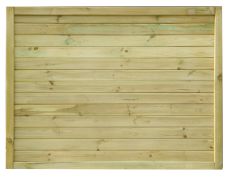 Brise-vue bas / Lot de 7 pièces / pour le pavillon Vitalba / Épicéa / Pin / Imprégné sous pression en autoclave / Dimensions : 120 x 90 cm