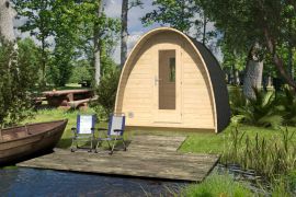 Sauna Pod Schlafkogel 12 - Dimensions : 238 x 250 x 241 (L x P x H), Superficie : 6 m².