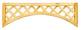Treillis supérieur | Lot de 7 pièces | pour le pavillon Vitalba | Épicéa / Pin | Imprégné sous pression en autoclave | Dimensions : 120 x 40 cm