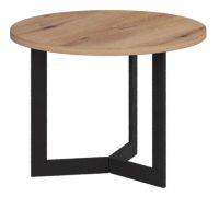 Table basse Granollers 01 | Finition chêne Artisan | 50 x 50 x 37 cm | Design moderne