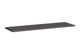 Étagère murale Fardalen 39 | Gris mat | 1,8 x 120 x 20 cm | Design moderne et minimaliste