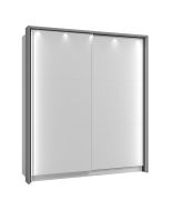 Cadre pour Armoire à portes coulissantes / Penderie Kule 02 & 05, Couleur : Gris graphite