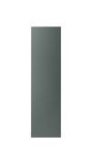 Porte pour armoire d'angle / Couleur : Vert foncé semi-mat / Dimensions : 51 x 2 x 189,5 cm