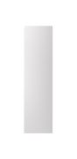 Porte pour armoire d'angle / Couleur : Blanc platine / Dimensions : 51 x 2 x 189,5 cm