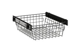 Panier à linge / set de 2 pièces / extensible / Couleur : Anthracite / dimensions : 42 x 46 x 16 cm